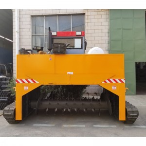 Pembakar Kompos Jenis Crawler Baja
