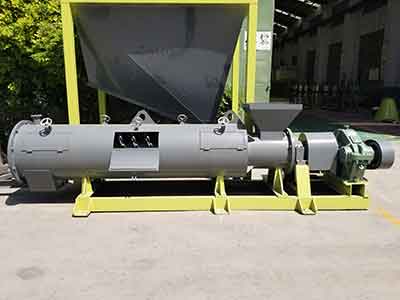 Pengilang granulator gigi kacau baja organik
